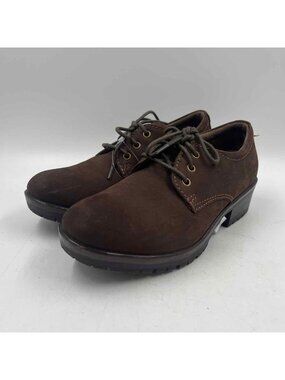 Eastland Leather Women's Shoe Size 7 Brown Solid Dress Shoes